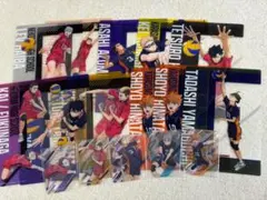 ハイキュー　クリアビジュアルポスター　クリアカード