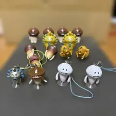 なめこ栽培キット ストラップ 3点セット まとめ売り なめこ グッズ