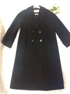 Ray Beams レイビームス ダブル ロングコート ブラック コート