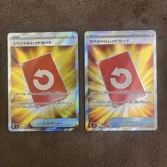 スペシャルレッドカード SR 2枚
