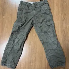 H＆Mカーゴパンツ オリーブグリーン 120cm程度