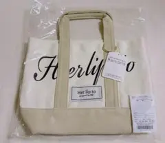 Herlipto 限定トートバッグ ホワイト ルミネ新宿 - メルカリ