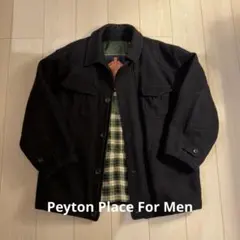 【Vintage】 Peyton Place For Men ウールコート