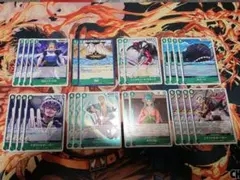 ミホーク、ゾロ 緑デッキパーツ まとめ売り - メルカリ