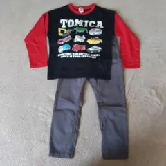 トミカ 長袖Tシャツ 120サイズ