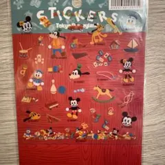 DISNEY ミッキーマウス シール 平成レトロシール