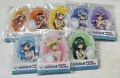 ぴちぴちピッチ 福くじ アクリルスタンド 巾着ポーチ クリア色紙