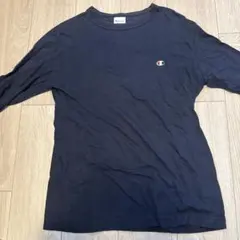 Champion チャンピオン 長袖カットソー ネイビー M