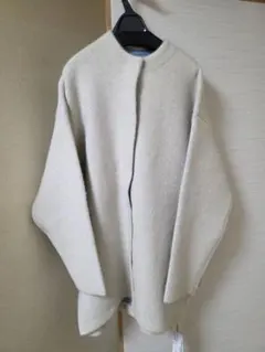 elendeek RACCOON MIX カーディガン　アイボリー1サイズ