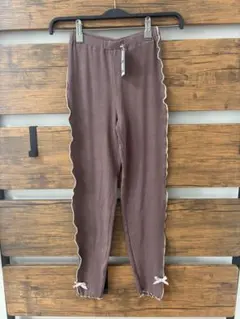 SHOO LA RUEチョコレートブラウンレギンス140cm