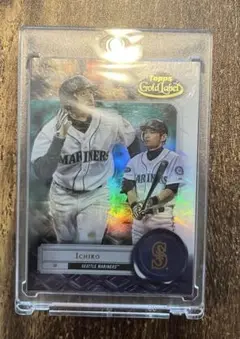 99枚限定！ 2018 topps イチロー ゴールド USフラッグパッチカード 約3090万円！ イチロートレカの最高落札額を大きく更新