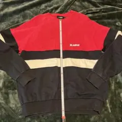 XLARGE ストライプトレーナー Mサイズ