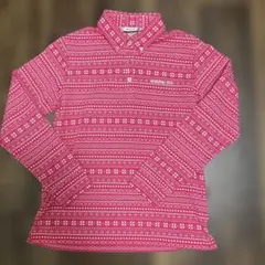 ビ*ン様 adidas GOLF アディダスゴルフ 長袖ポロシャツ Lサイズ