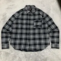 Jordan チェック柄シャツ ブラック/ホワイトのサムネイル