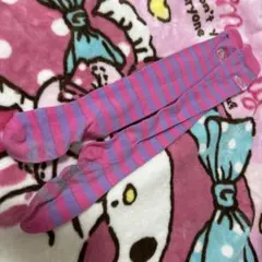 EARTHMAGIC ニーハイソックス ボーダー22から24センチ