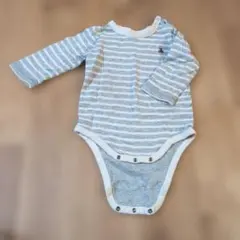 babyGap ストライプロンパース 80cm