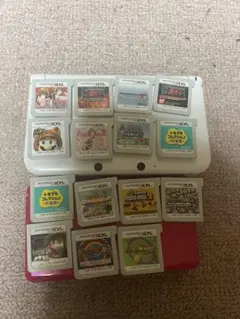 ニンテンドー3DS LL と3DS本体2個とカセットまとめ売り