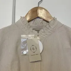 ☆新品☆SM2 ストライプ柄襟フリルブラウス