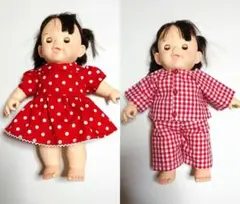 ハンドメイド ぽぽちゃん服 ワンピース パジャマ ①
