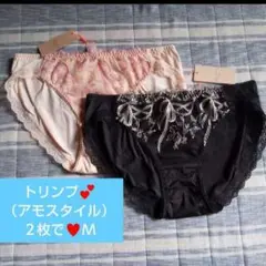 ２枚セット♥トリンプ アモスタイル♥ レギュラーショーツ Ｍ　♥ウィッチガール