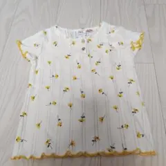 ZARA 3-4歳104センチ　花柄Tシャツ