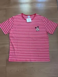 Disney ミッキーマウス ストライプTシャツ