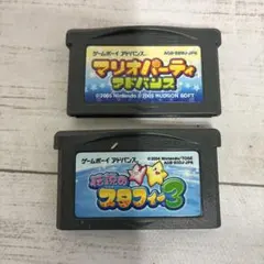 ゲームボーイアドバイス ソフト 2つ