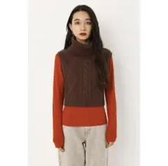 LAYERED KNIT TOPS SET ラグア ジェム