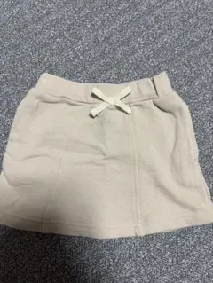 petit main ベージュ スカート 90