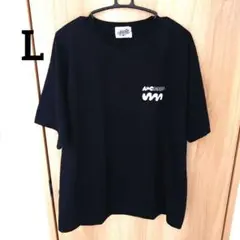 あのちゃんの電電電波Tシャツ　Lサイズ　黒