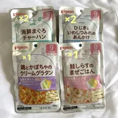 Pigeon 離乳食 ベビーフード パウチセット 4種 6点セット