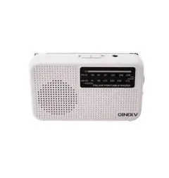 ポータブルラジオ　FM　AM　ミニ　小型　軽量　ポケット　ラジオ　3.5　f10