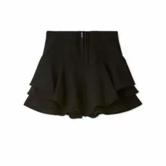 SNIDEL レイヤードフリルミニスカショーパン