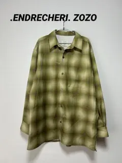 新品未開封 ▲ チャコールグレー パンツ ENDRECHERI ZOZO 堂本剛 堂本剛 ENDRECHERI × ZOZO 第一弾 ボンタン ストラップ パンツ