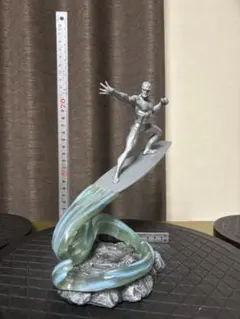 シルバーサーファー ガレージキット フィギュア 塗装済 完成品 約25cm