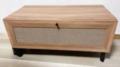 LOWYA ラタン調扉 テレビ台 ローボードのサムネイル