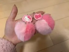 ユニバ キティちゃん イヤリング