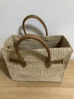 未使用　SEA シー　カゴバッグ　チョコレート　М 未使用 SEA シー カゴバッグ チョコレート М