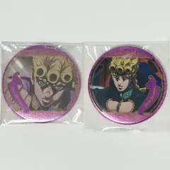 ジョジョの奇妙な冒険 ジョルノ 缶バッジ 場面写 アニメ10周年記念展