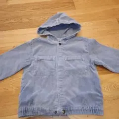 ZARAキッズ 水色 コーデュロイ ジャケット 3-4歳　104㎝