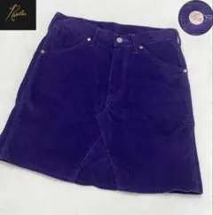 Needles ニードルス スカート　ミニスカート　コーデュロイスカート