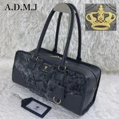 ADMJ エーディーエムジェイ 星のステラ スワロフスキー ミニトート 