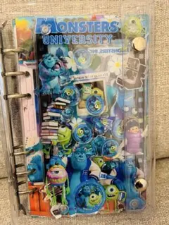 モンスターズインク　シャカシャカバインダー　リフィル25枚付 A6 シール帳