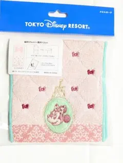 ディズニーリゾート　タオルポーチ　ミニー