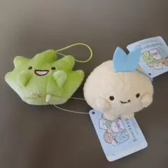 すみっコぐらしばんざいゴムひも付きマスコットPart2　　 2個セット