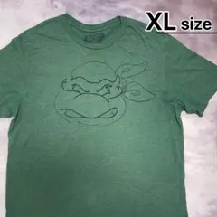 OLD NAVY　Tシャツ　XL　グリーン　ミュータントタートルズ　USA古着