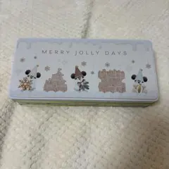 ディズニー クリスマス 2025 アソーテッドチョコレート缶 空き缶
