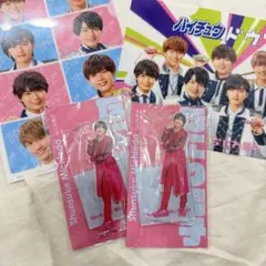 なにわ男子 道枝駿佑 アクスタfest 新品未開封 2点セット(特典ファイル付)