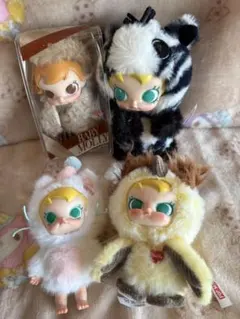 POP MART BABY MOLLY(モーリー)収款丁馬等 ４点セット