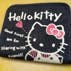 【レトロ　キティちゃん】90年代　折りたたみ財布　サンリオ　レア